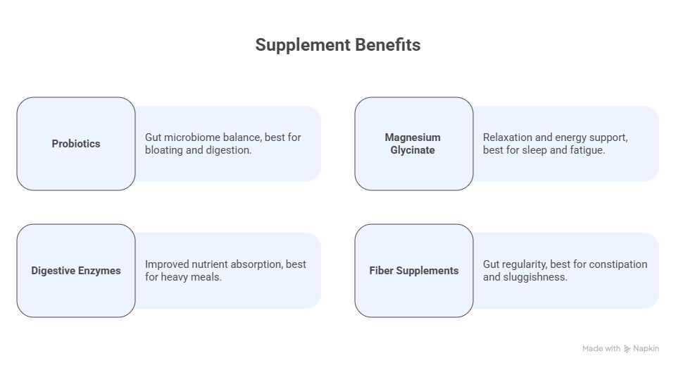 Comparison Table_ Best Supplements for Gut Energy Support - visual selection Comparison Table_ Best Supplements for Gut Energy Support - visual selection